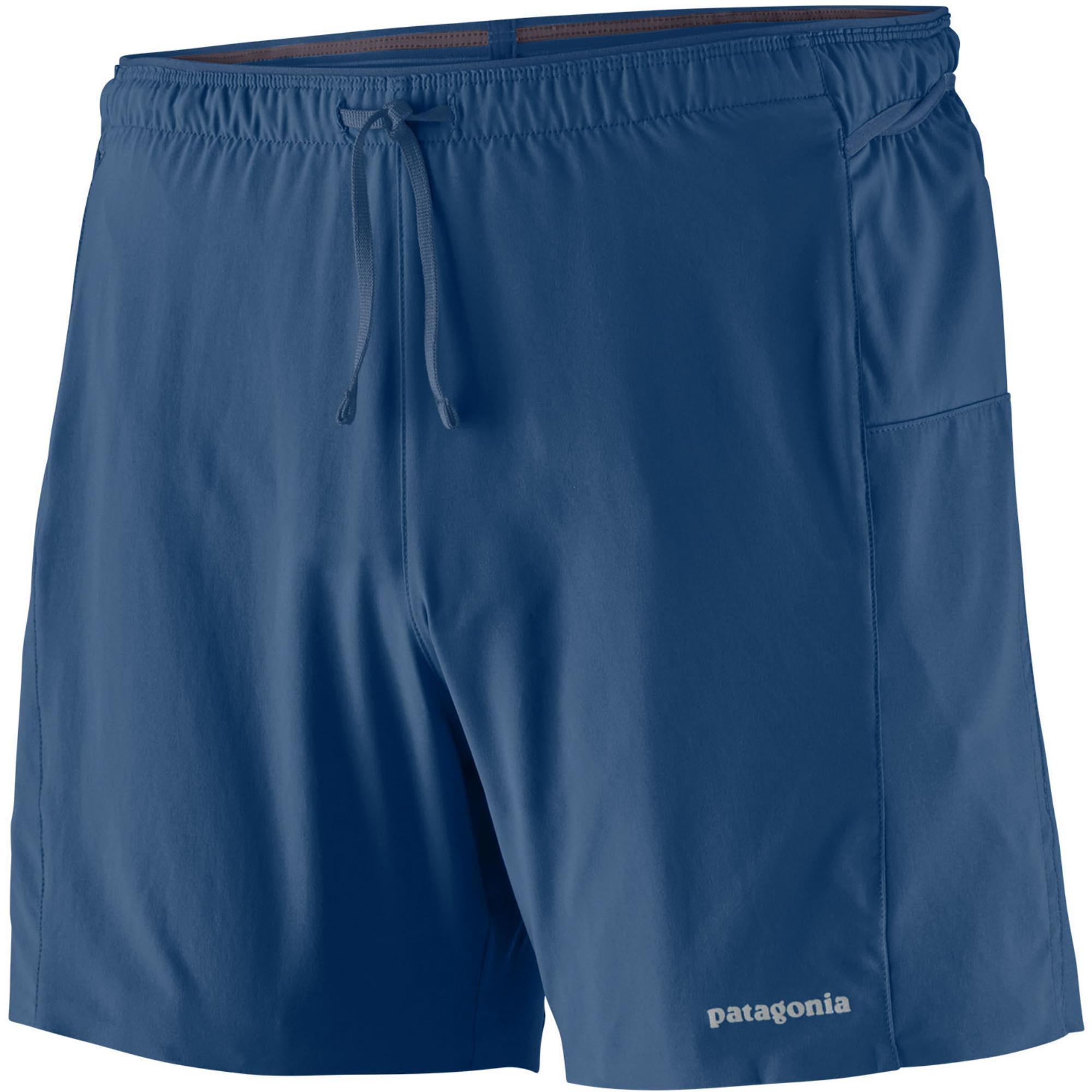 Мужские шорты Strider Pro 5 дюймов Patagonia, Clement Blue — фото 4