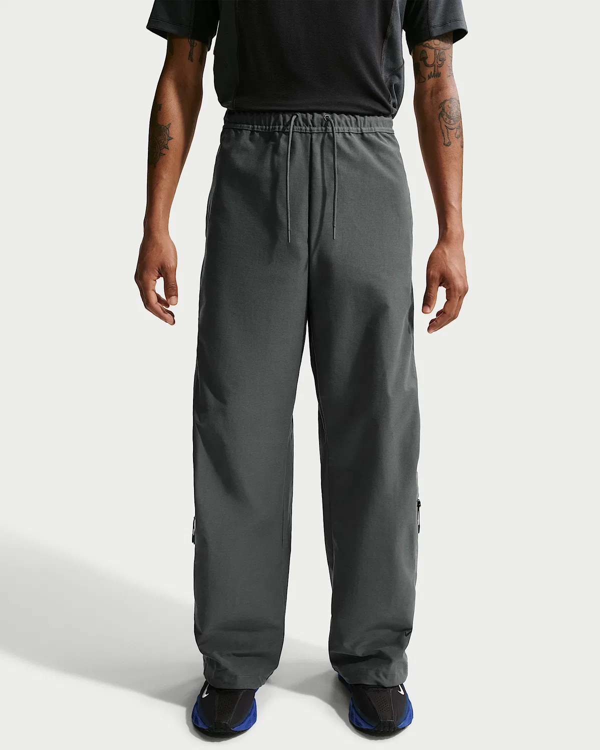 Мужские спортивные штаны Nike Tech Dri-FIT Shori Knit Utility, Iron Grey/Pencil Point/Black — фото 2