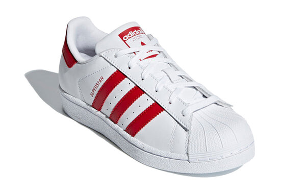 Кроссовки суперзвезда j Adidas, белый — фото 3
