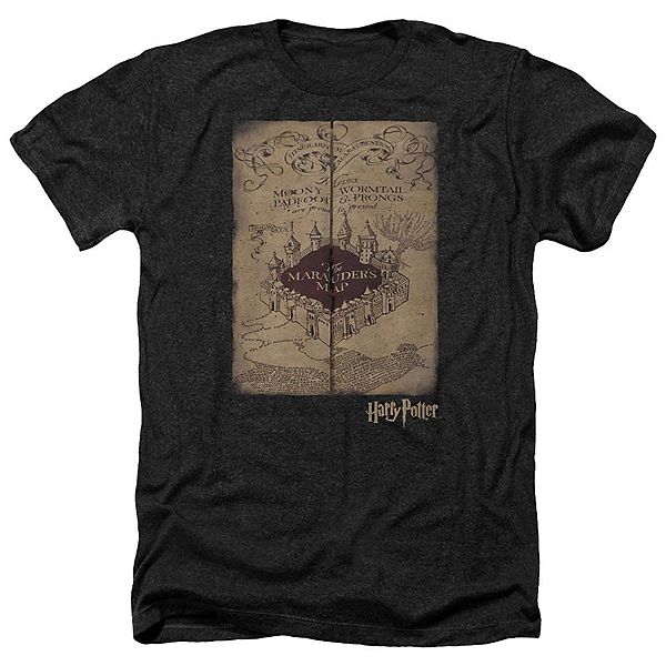 

Футболка Harry Potter Marauders Map взрослая Heather Licensed Character