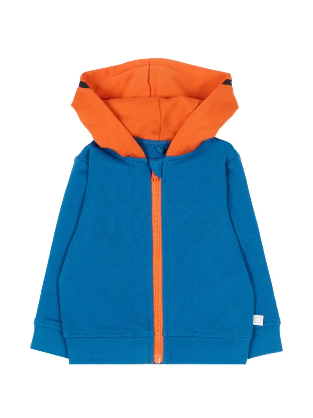 Худи с баскетбольным дизайном Stella Mccartney Kids, синий