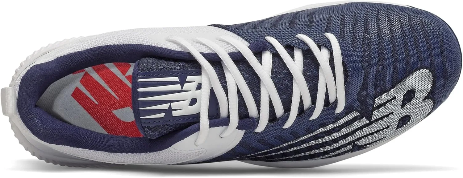 Мужские бейсбольные кроссовки New Balance FuelCell 4040 V6 с формованной платформой, белый — фото 4