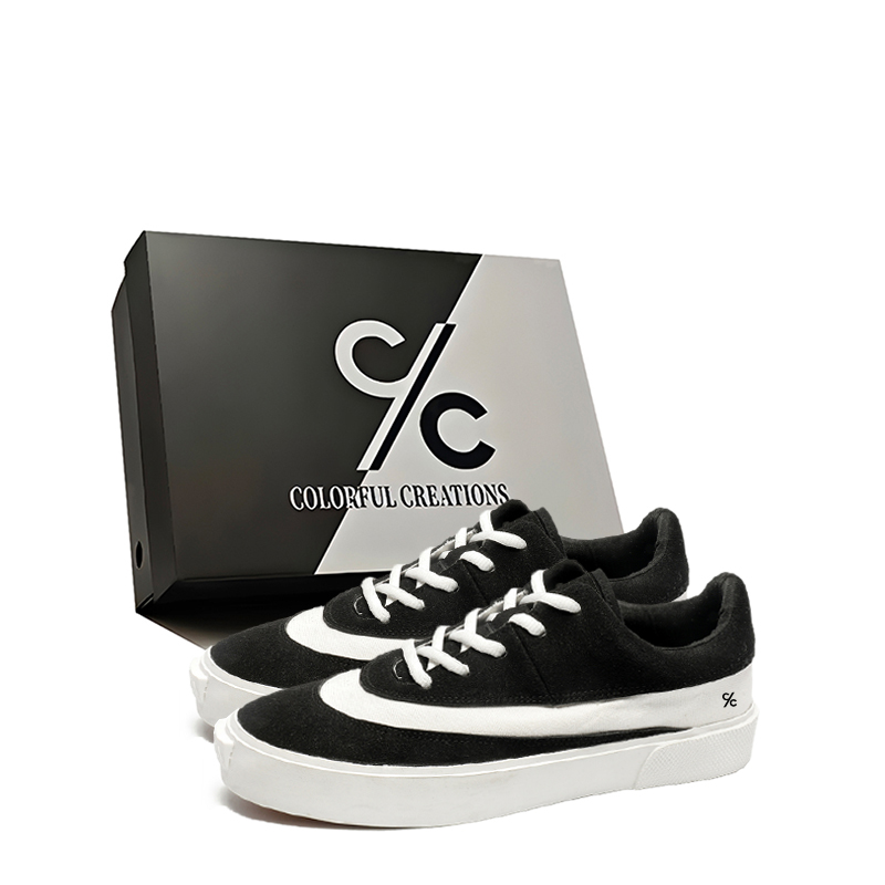 

Обувь для скейтбординга мужская Colorful Creations, Black White