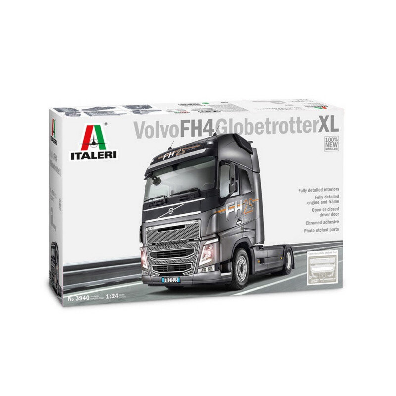 

Комплект модели Volvo FH4 ​​Globetrotter XL Italeri