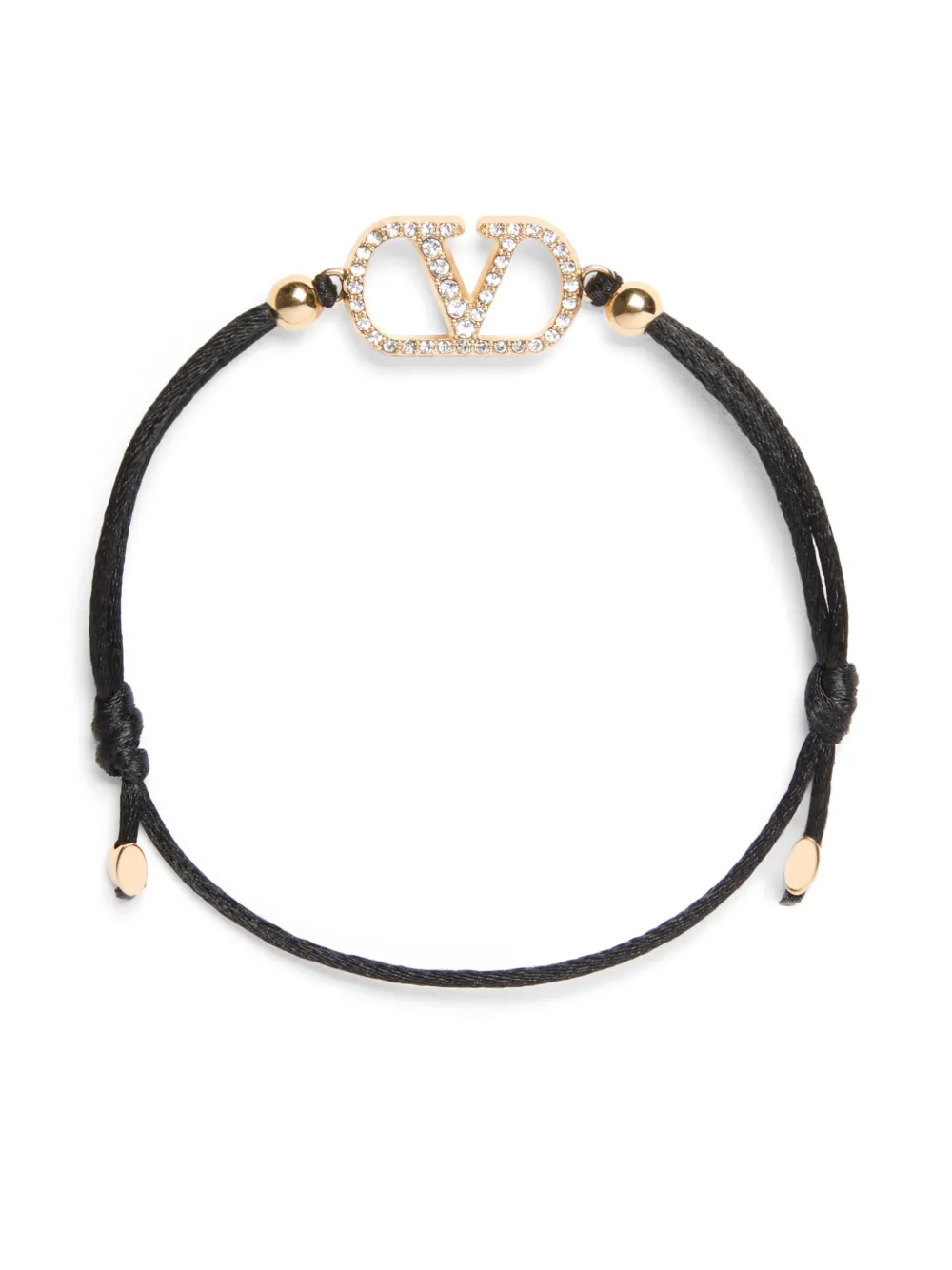 

Браслет с логотипом VLogo Signature VALENTINO GARAVANI, черный