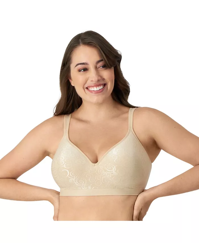 

Бюстгальтер бесшовный утягивающий Comfort Revolution Wireless Smoothing Bra 3463 Bali, коричневый/бежевый