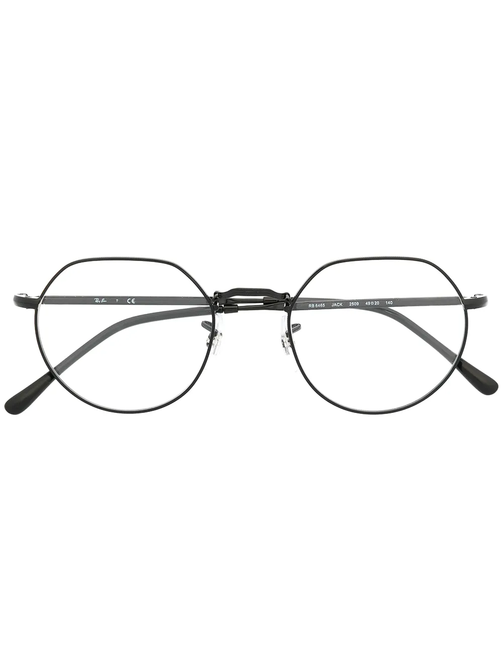 

Очки в круглой оправе Ray-Ban, черный