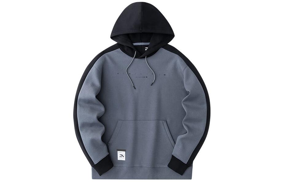 

Мужская толстовка Anta Variety Training Collection, дымчато-угольно-серая, Smoke Coal Gray