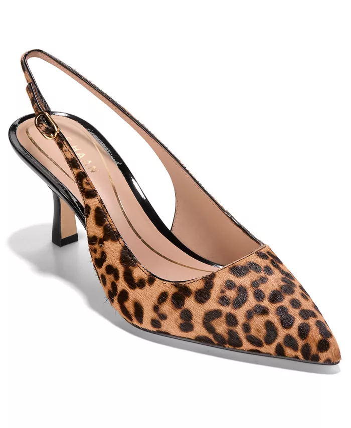 Женские туфли Hansell с открытой пяткой Cole Haan, коричневый