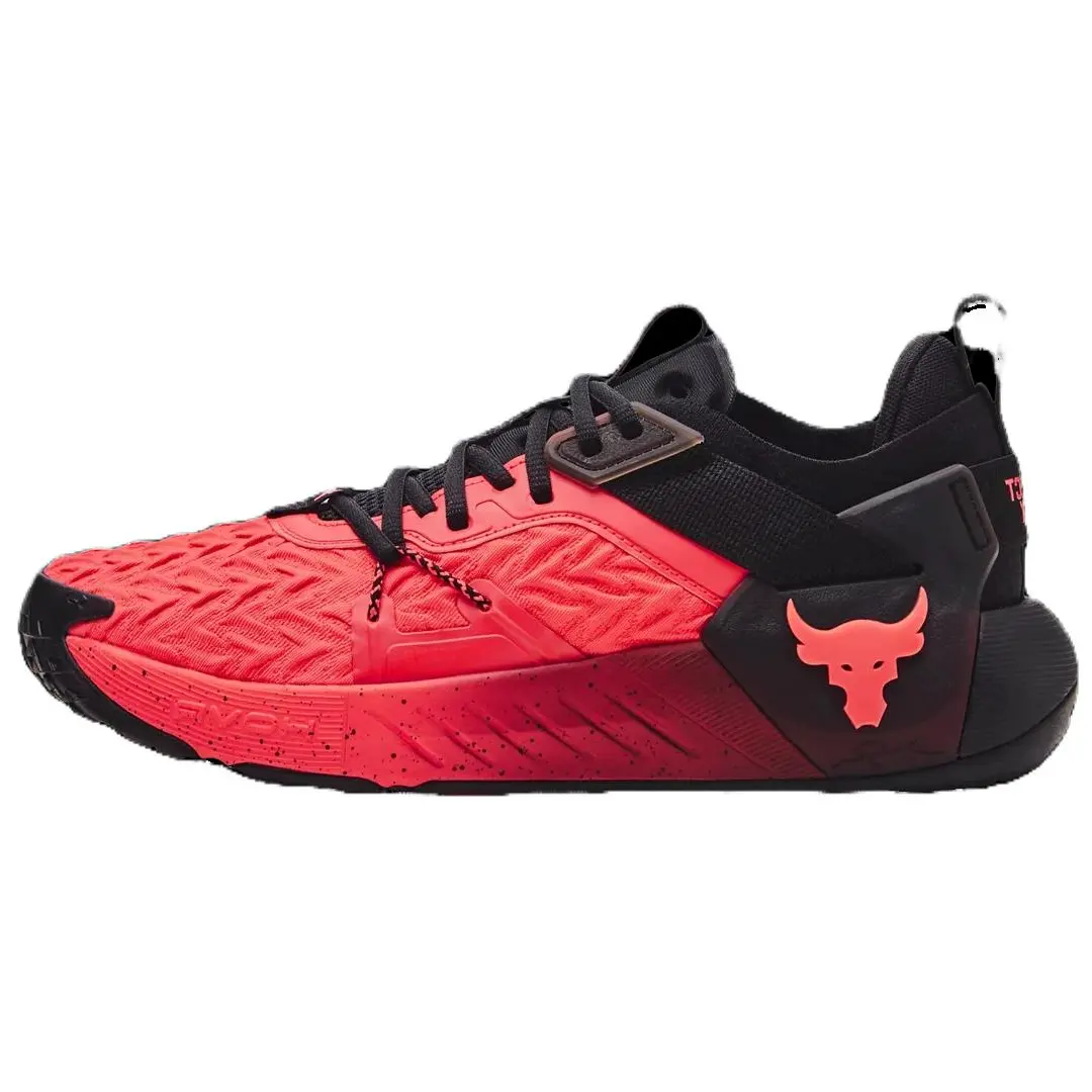 

Кроссовки Under Armour Project Rock 6 Training Shoes Men Low-top Phoenix Fiery Red, красный