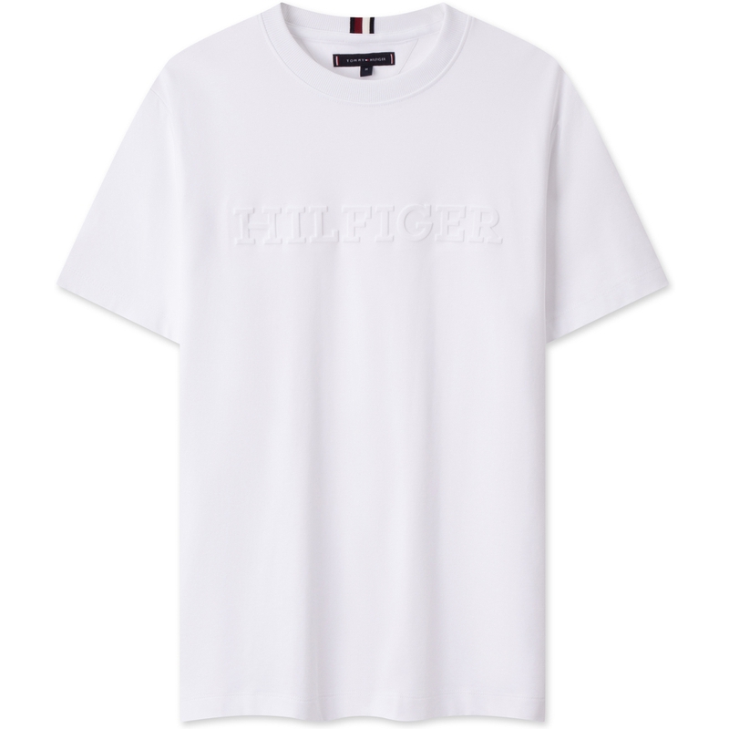 Футболка мужская Tommy Hilfiger, экрю AEF — фото 4