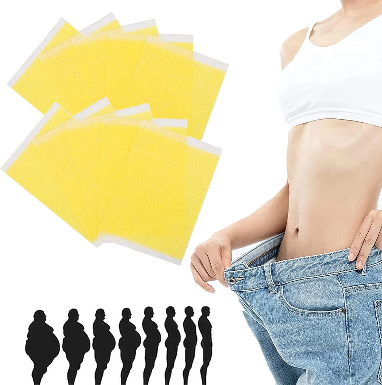Антицеллюлитные патчи для бедер BodiFix Restore & Firm Thigh Wrap Pnedeodm, 300 Pieces.