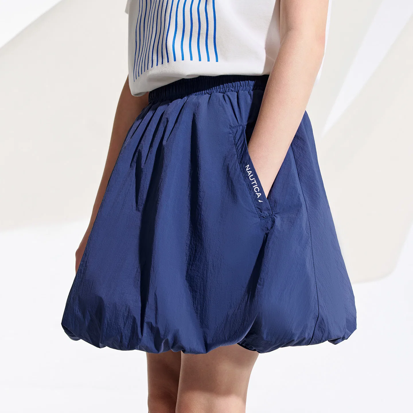 Юбка короткая Nautica Navy Blue — фото 4