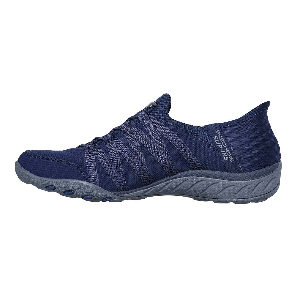Женская обувь Skechers Hands Free Slip-ins Relaxed Fit Breathe Easy Roll With Me, цвет Taupe — фото 3