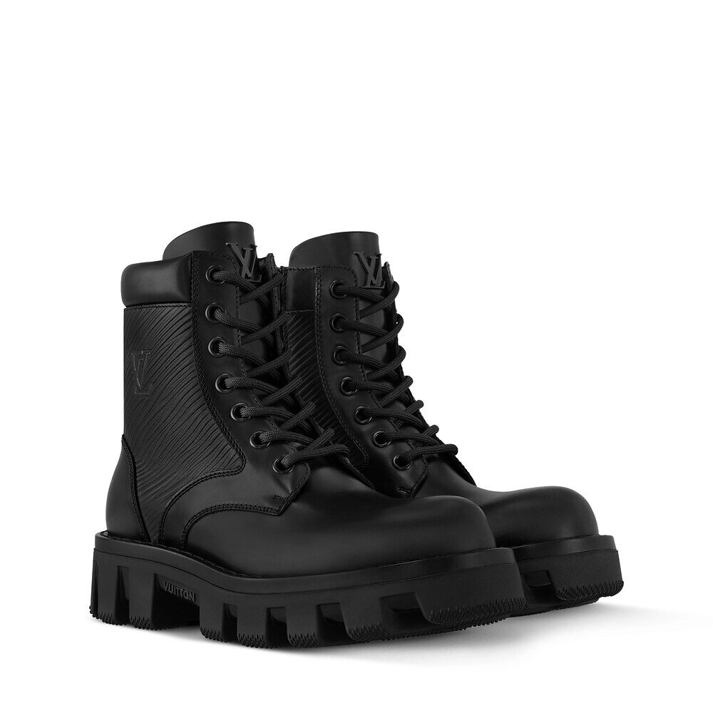 

Ботинки рейнджера LV Checker Louis Vuitton, черный