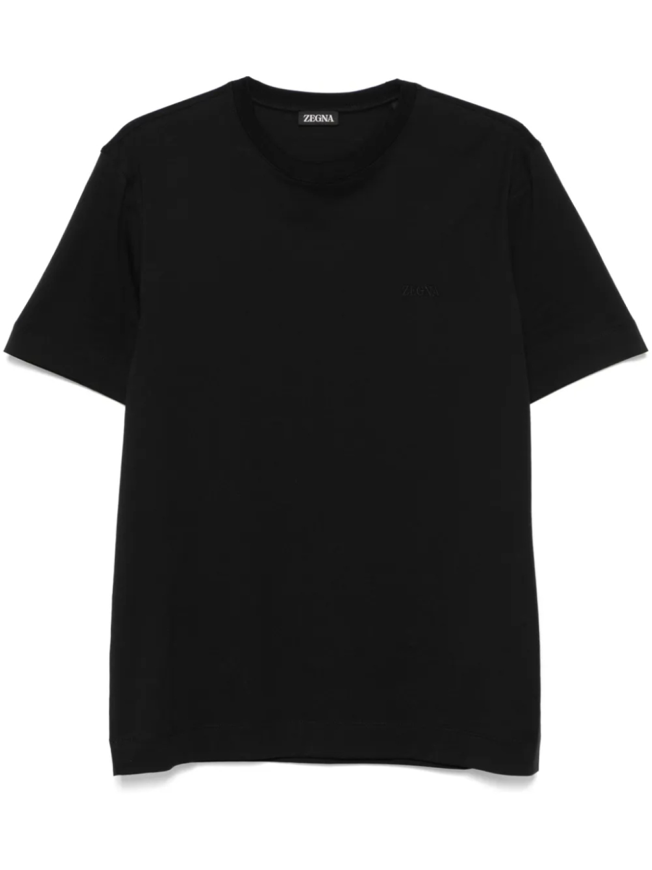 

Футболка из хлопка Zegna, черный