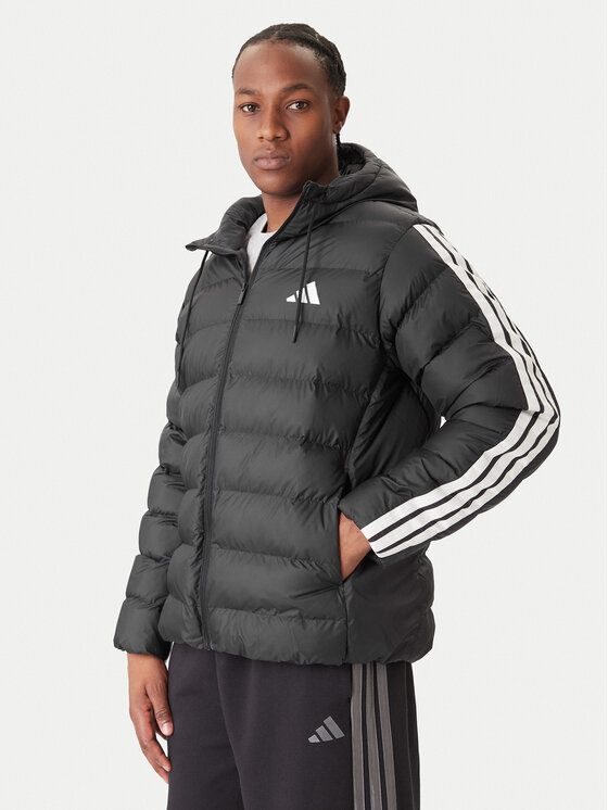 

Зимняя куртка regular fit Essentials Climawarm 3-Stripes JM8355 Adidas, черный