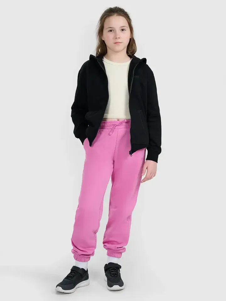 Толстовка на молнии, черная, 4F, черный — фото 2