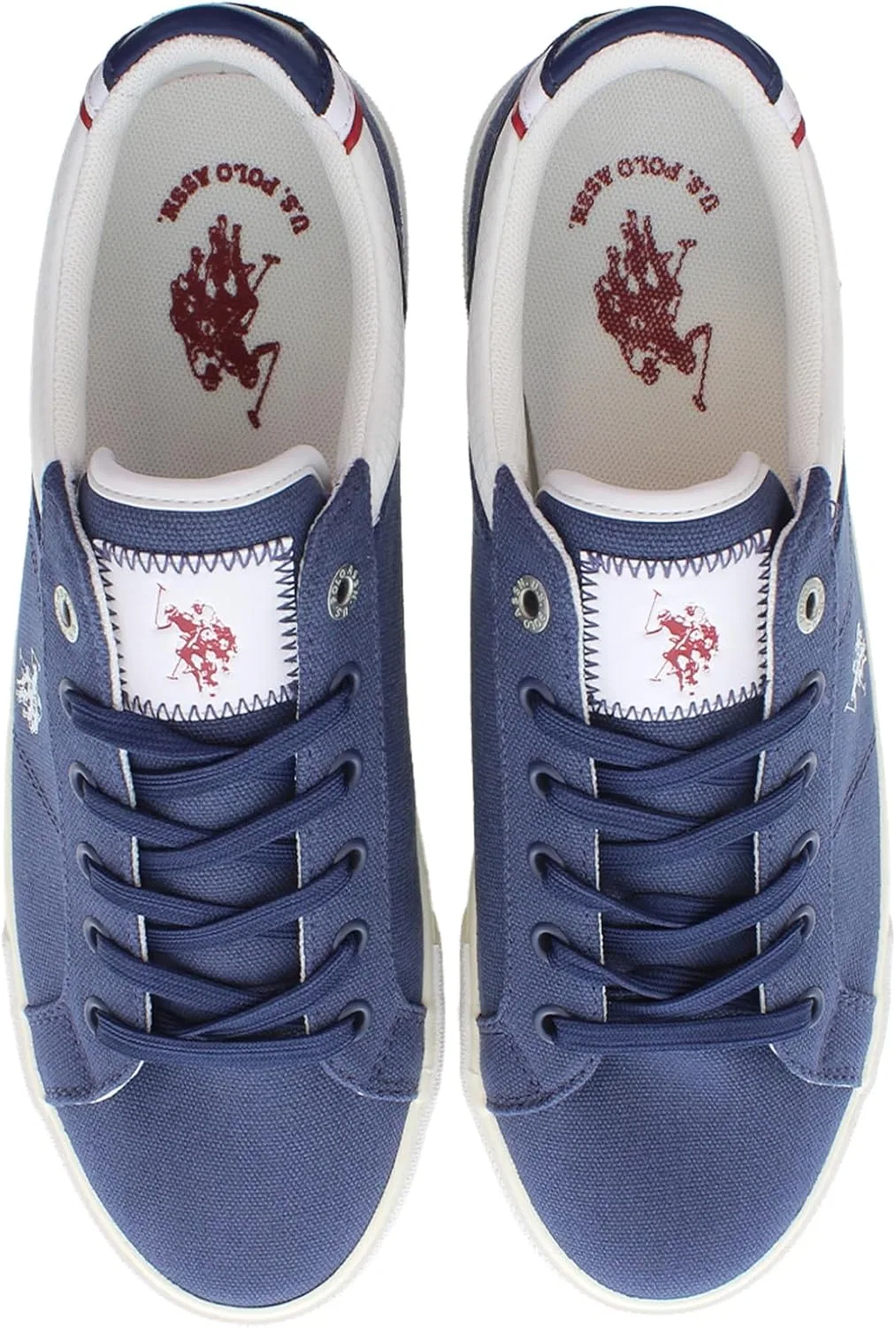 Ассоциация поло США - BASTER001M/5TH3 Мужские текстильные слипоны U.S. Polo Assn., Blue — фото 2