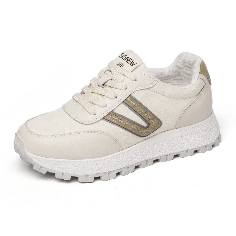 

Кроссовки для образа жизни Женские низкие Cigna, цвет Black/Beige