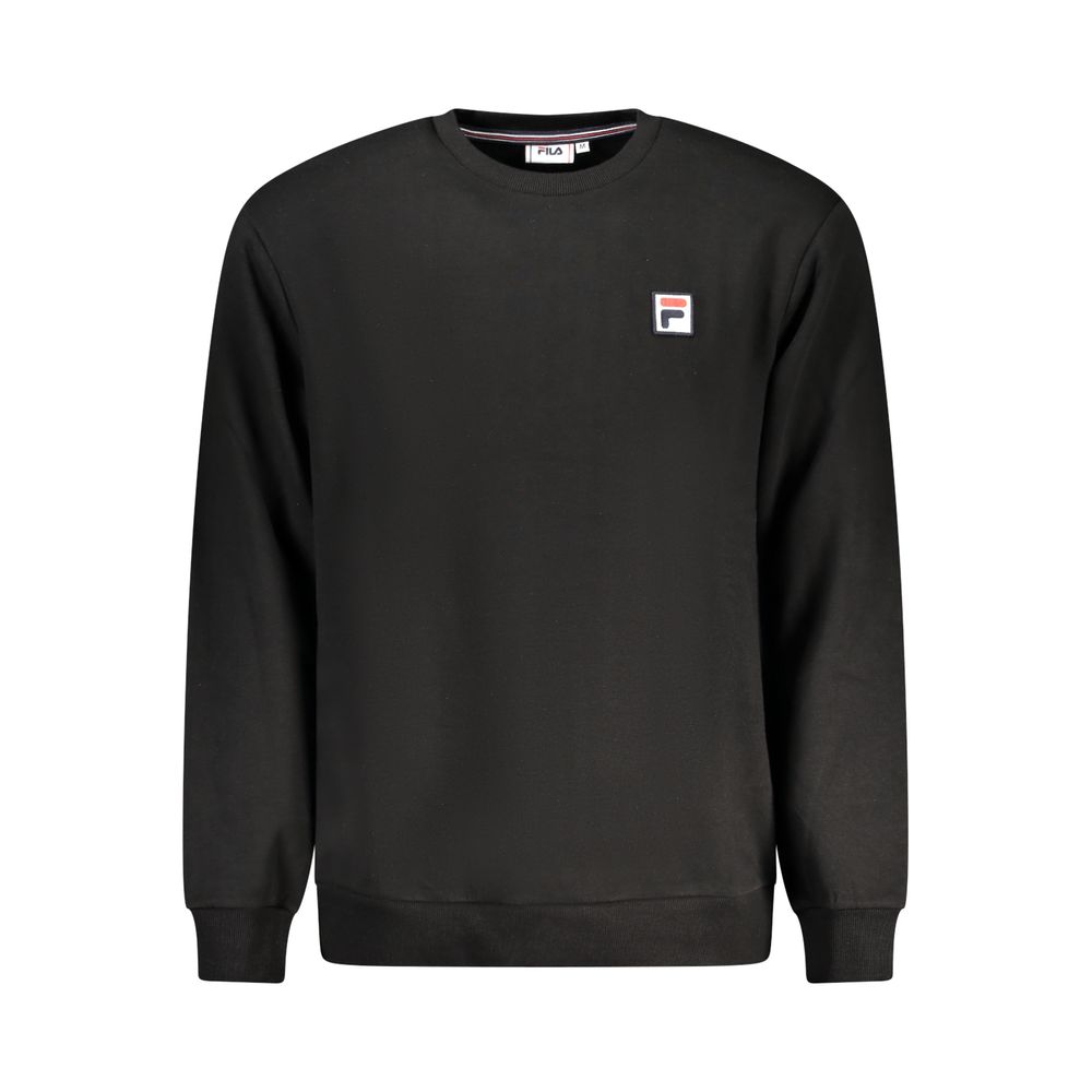 

Черный хлопковый свитер Fila