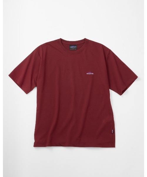 

Футболка с коротким рукавом, бренд Thousand Mile, цвет бордо