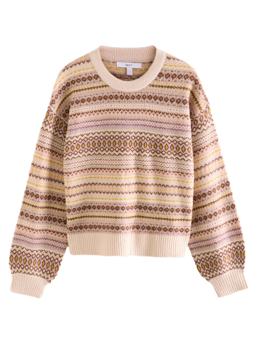 

Тонкий вязаный свитер Next Sweater, бежевый