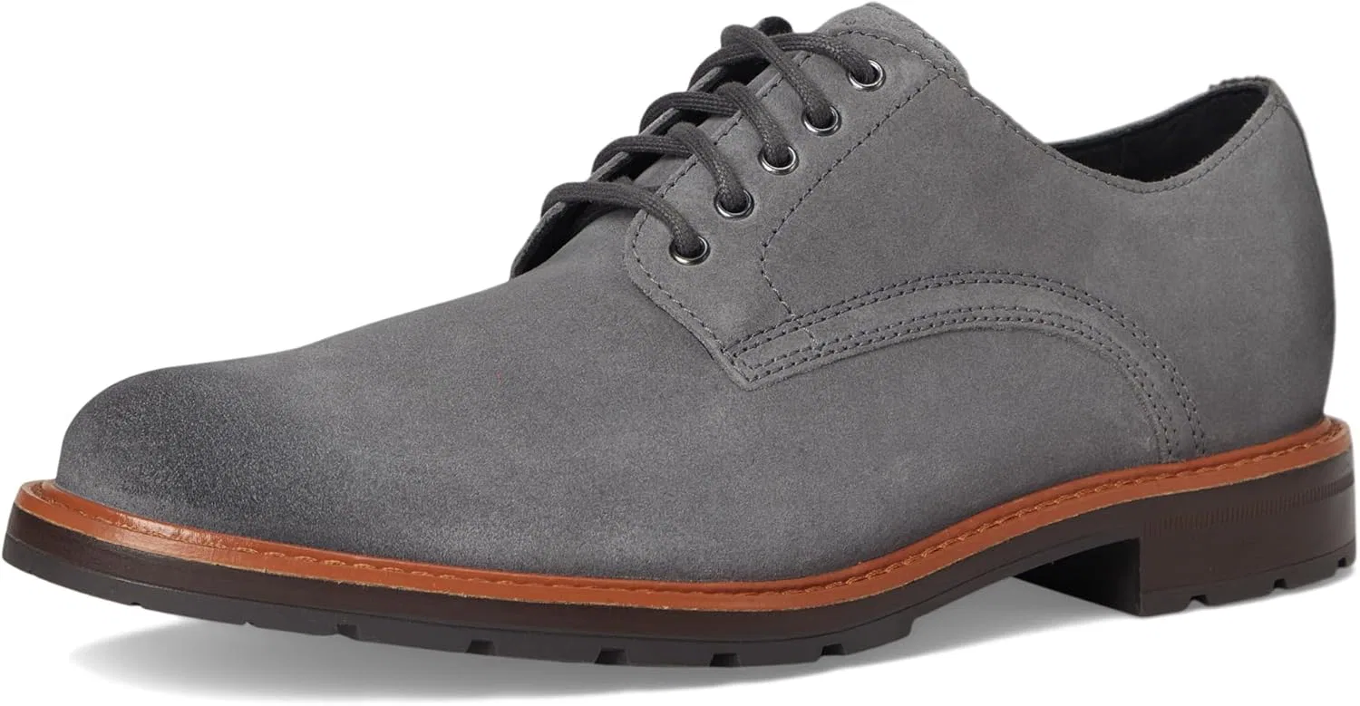 Мужские туфли Cole Haan - Chamberlin Grand Plain Toe Oxford, Quiet Suede — фото 2