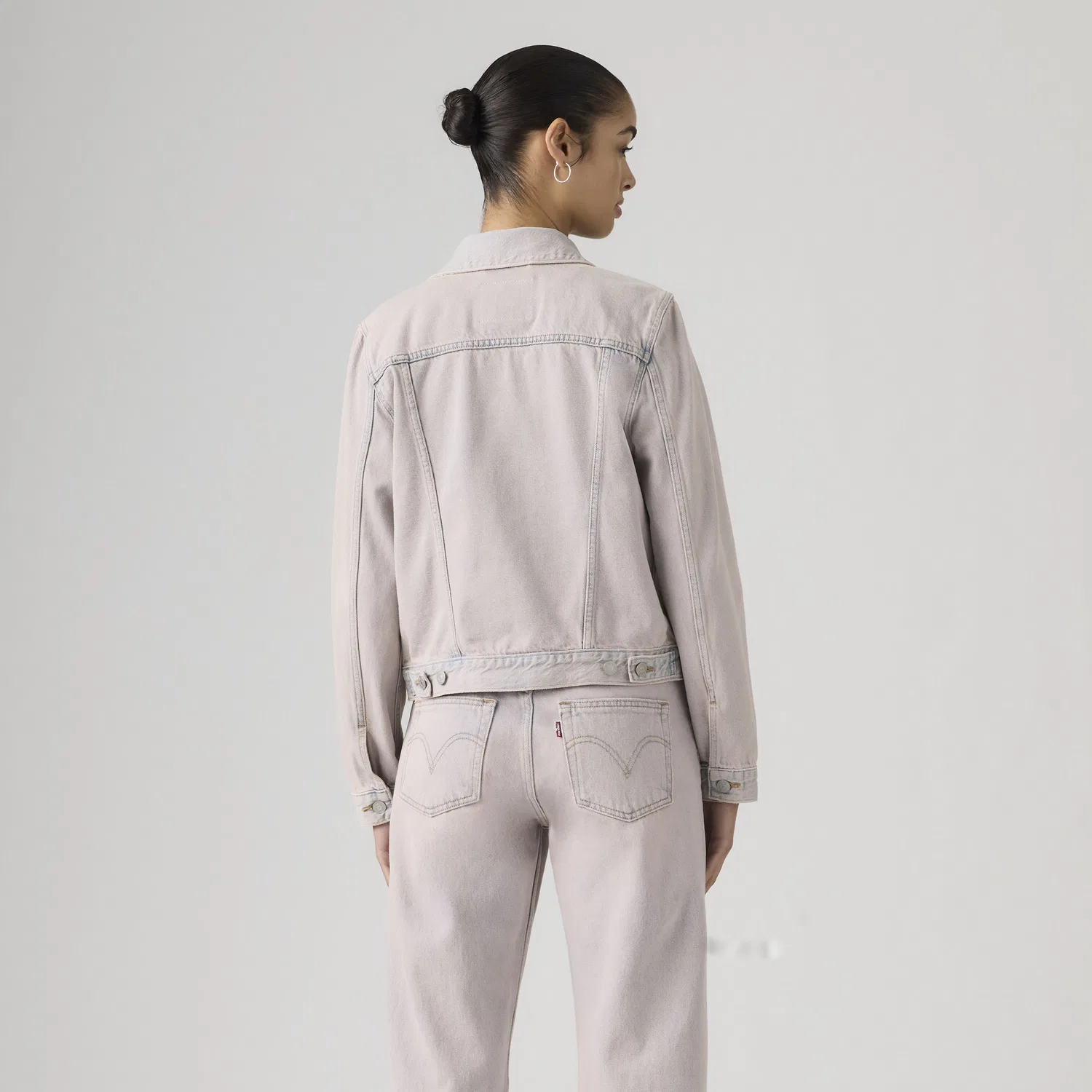 Оригинальная куртка дальнобойщика Levi's, Pink — фото 4