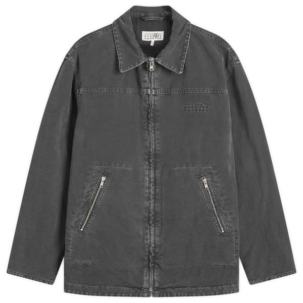 

Плотная стираная куртка для работы по дому Mm6 Maison Margiela, черный