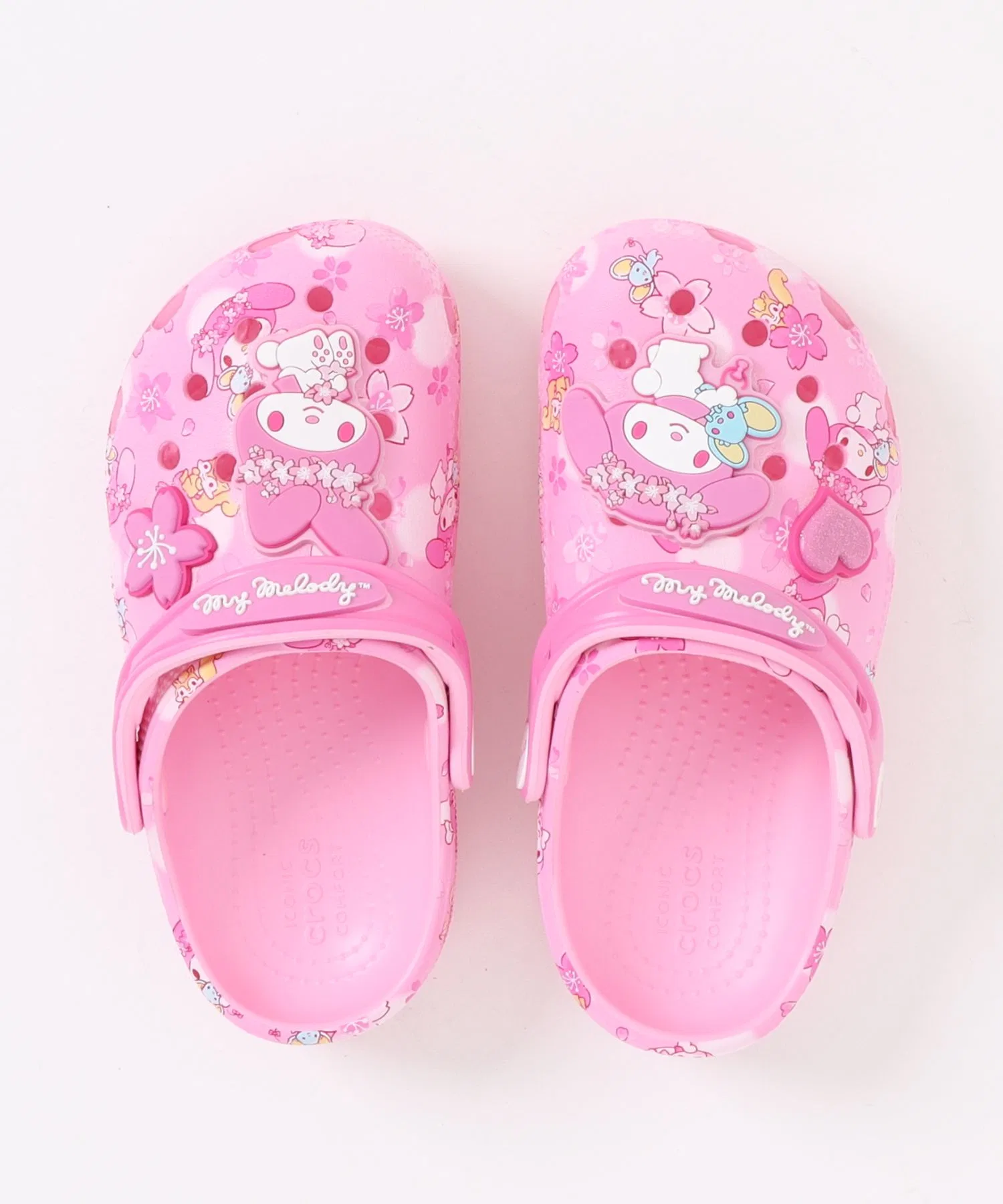 Детские сандалии Crocs HK MYMELODY CLS CLG K с мульти расцветкой — фото 4