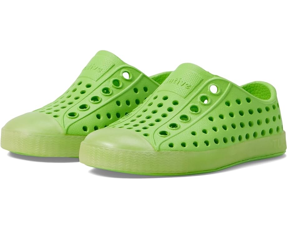 

Кроссовки Native Shoes Jefferson Sugarlite Glow, цвет Snap Green/Glow