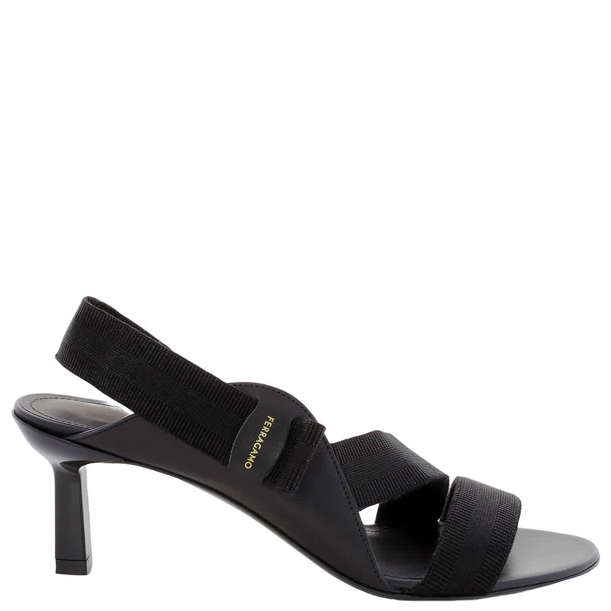Феррагамо черные босоножки Vara Bow Vale 55 Salvatore Ferragamo