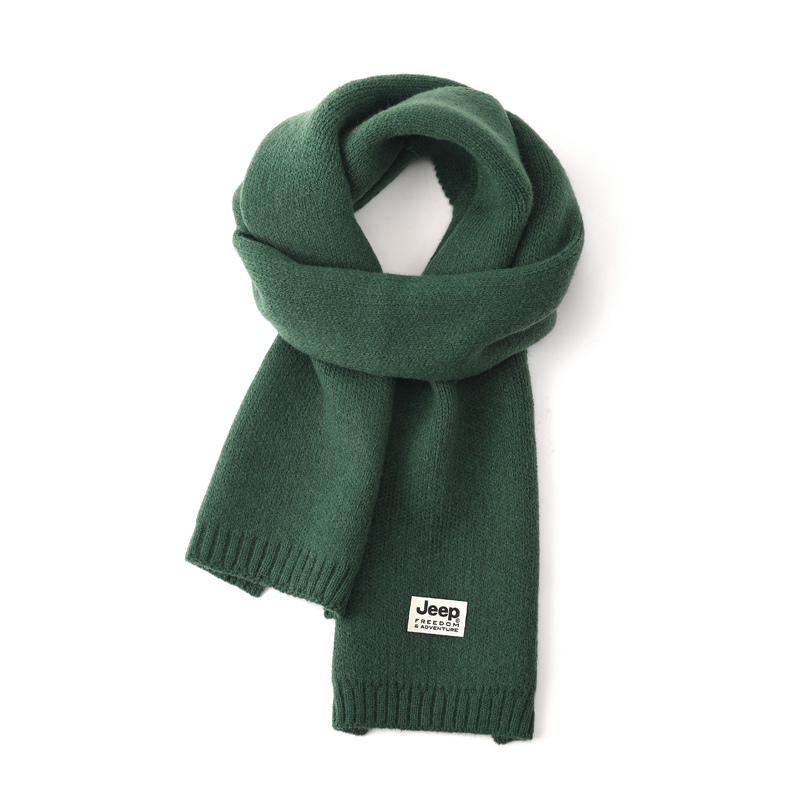 

Jeep Плед из плюшевой пряжи унисекс, Solid Color Christmas Green