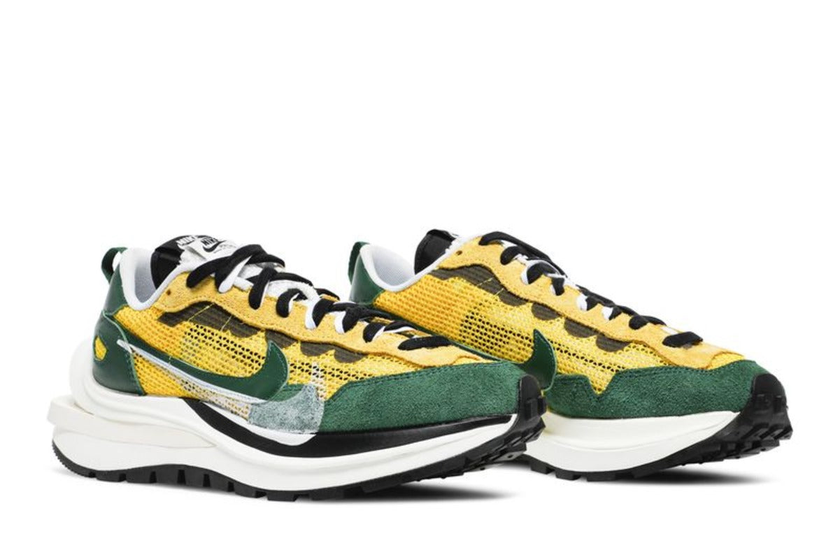 Кроссовки Nike Vaporwaffle sacai Tour Yellow Stadium Green — фото 3