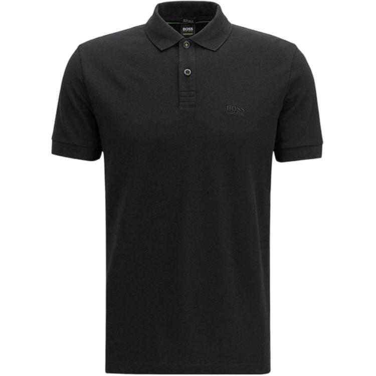 

Футболка поло мужская черная HUGO BOSS
