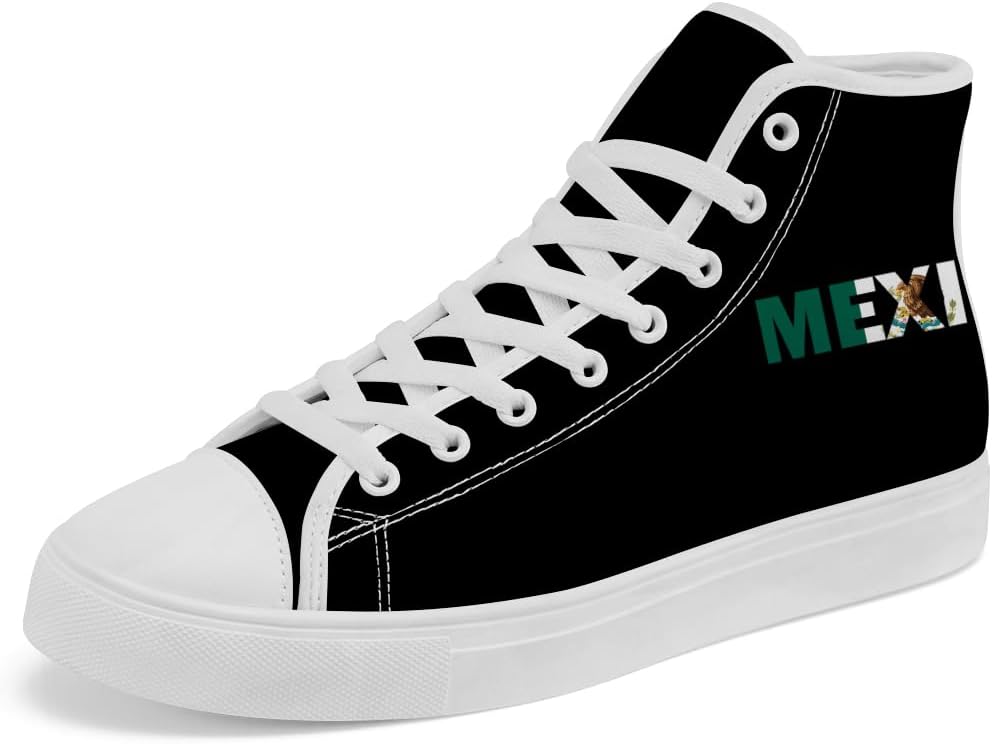 

Кеды Chebing Mexico высокие, мексиканские высокие кроссовки для мужчин и женщин, черный