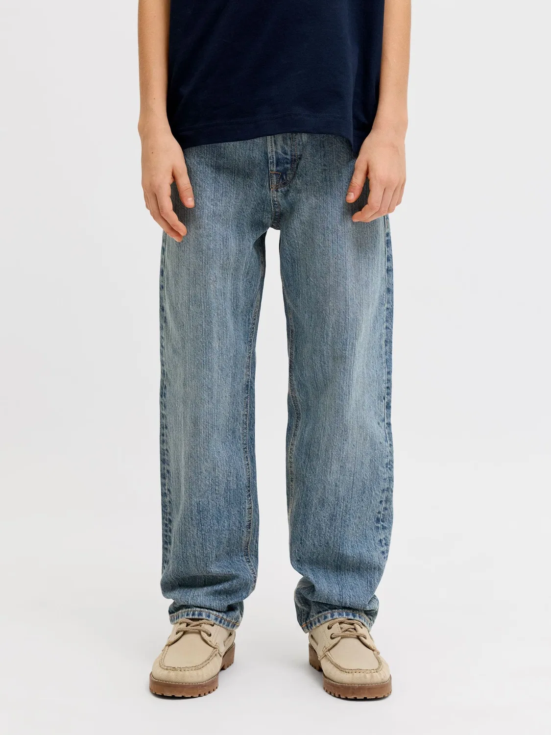 Джинсы Relaxed Fit из денима, JACK & JONES Junior, голубой деним — фото 3