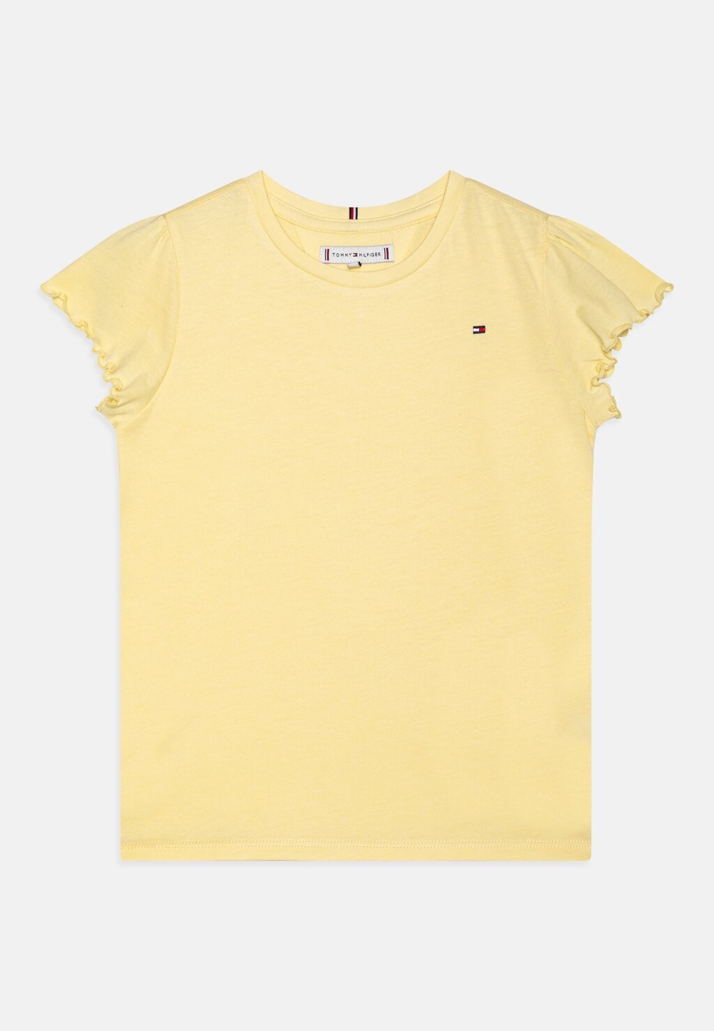 

Базовая футболка Essential Ruffle Sleeve Tommy Hilfiger, нежно-розовая
