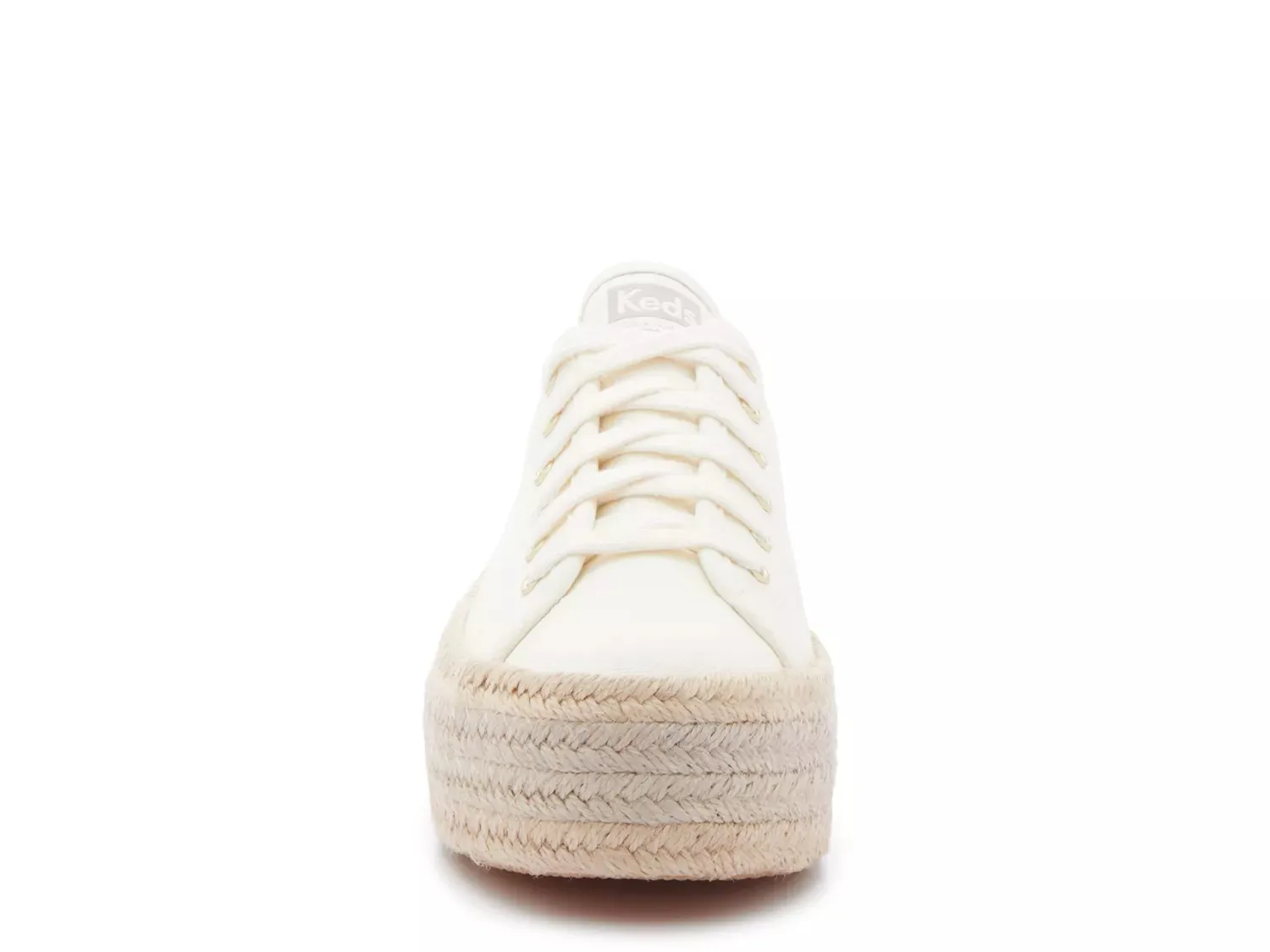 Кеды Keds Triple Up Espadrille Platform Sneaker — женские, кремово-белые — фото 2