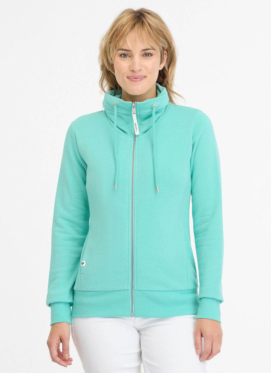 

Толстовка с капюшоном на молнии Ragwear, мятный
