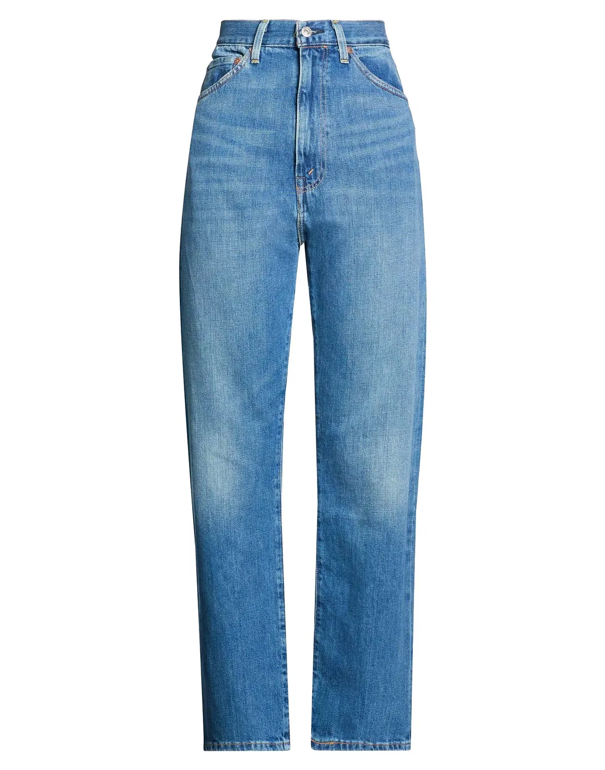 Джинсы прямого кроя LEVI'S синие