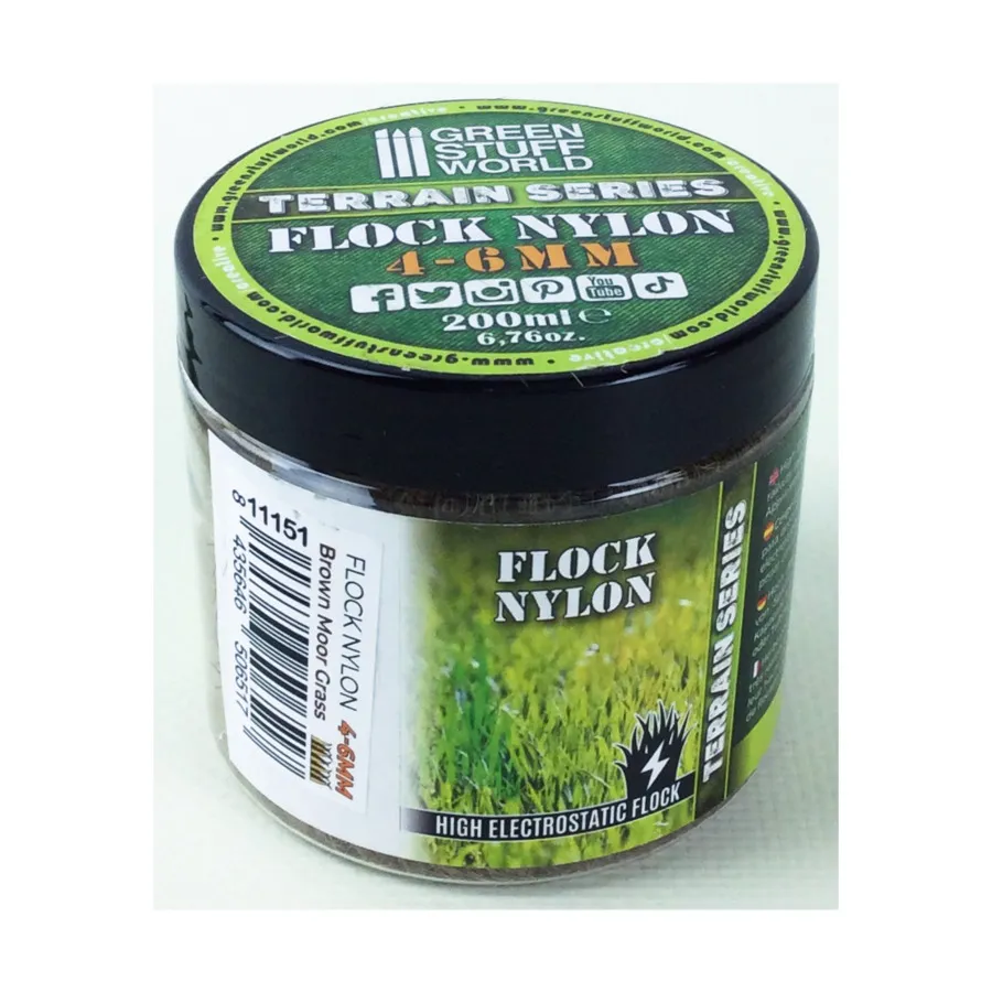 

Браун Мур Грасс, Terrain - Flock Nylon - 4-6mm (Green Stuff World)