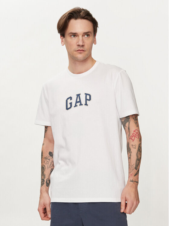 

Футболка стандартного кроя Gap, белый