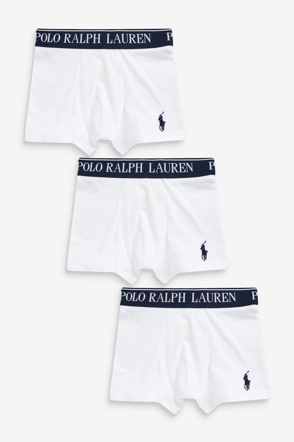 

Белые боксеры с поясом для мальчиков 3 пары Polo Ralph Lauren, белый