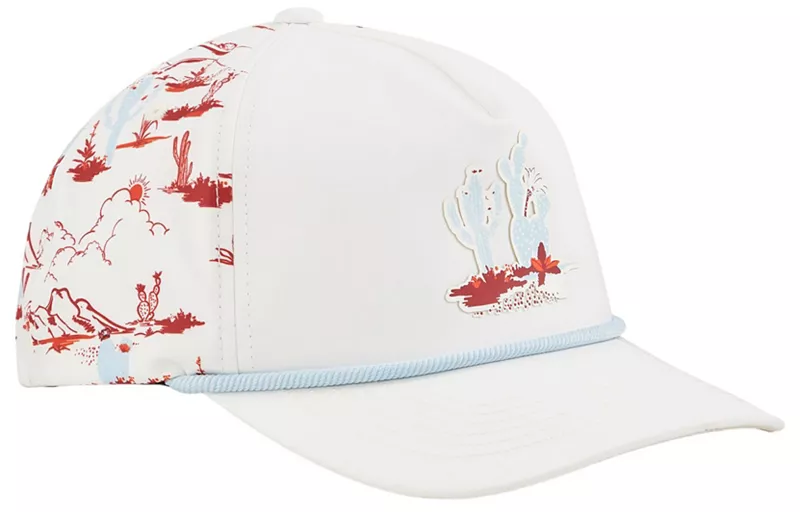

Кепка для гольфа Puma Bushland Rope Tech, цвет Warm White/Silver Sky