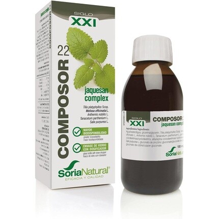 

Soria Natural Composor 22 Jaquesan Комплексная жидкая добавка от головной боли 100 мл