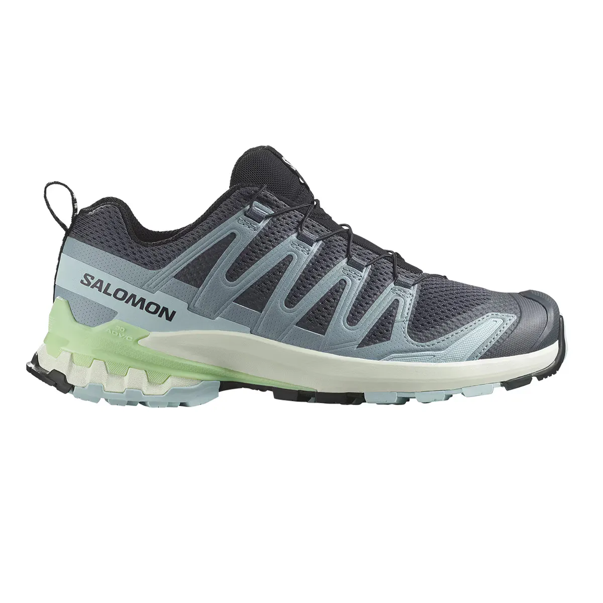 XA PRO 3D V9 W SALOMON Женские кроссовки для трейлраннинга, серый/синий