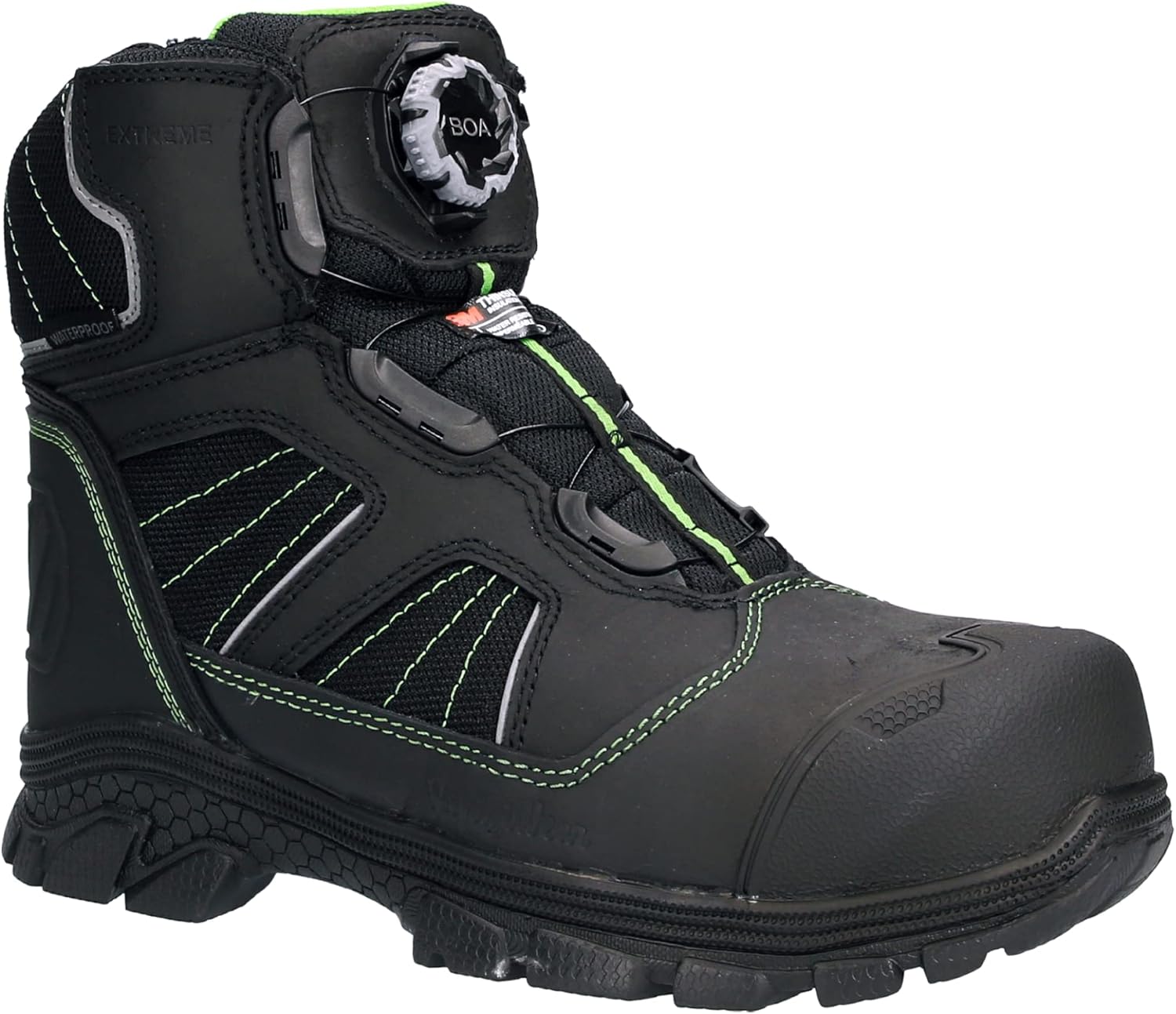 

Мужские водонепроницаемые ультратеплые ботинки RefrigiWear Extreme Hiker с утеплителем Thinsulate, черный