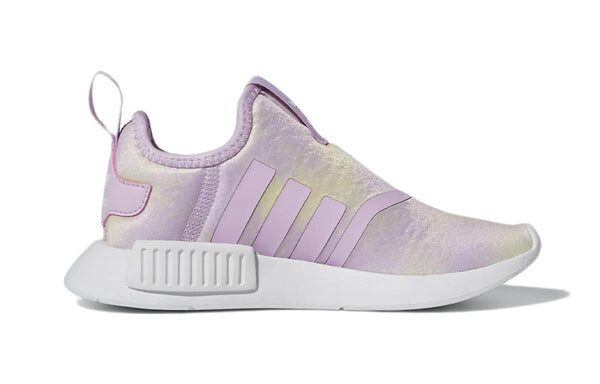 Кроссовки нмд 360 Adidas, сиреневый — фото 2